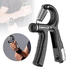 Adjustable Exerciser Hand Gripper With Counter Strengthener Adjustable Resistance Wrist Strengthener Forearm Gripper Hand Workout Squeezer Grip Strength Trainer