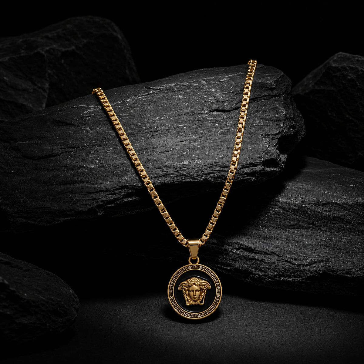 Medusa Gold Necklace — Make Your Style Unforgettable